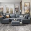 Custom U Shape Sofa Repair and Upholstery Service in Delhi NCR