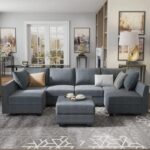 Custom U Shape Sofa Repair and Upholstery Service in Delhi NCR