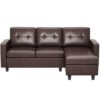 L Shape Leather Sofa Repair and Upholstery Service in Delhi NCR